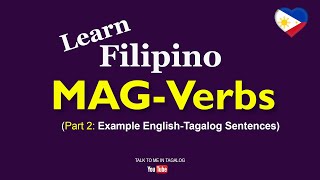 MAG-Verbs (Part 2) | Filipino (Tagalog) Verbs | Filipino Grammar | Talk to Me in Tagalog