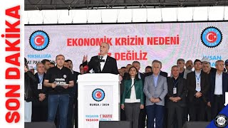 Türk iş genel başkanı Ergün Atalay işçiler için konuştu, gelir vergisinde %15, 4d kamu işçileri