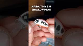 Loving this lure! Haira Tiny 33F Shallow Pilot 😍 Tiny crankbait #Fishing