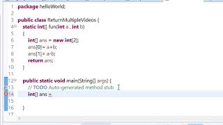 50 return multiple values