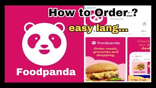 Paano Mag Order sa Foodpanda | Zaiveeyh Shy