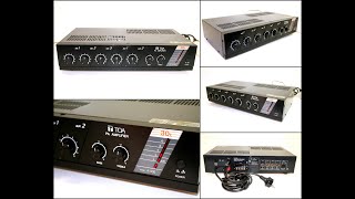 Vintage TOA A-30E PA 5 Channel Mixer Amplifier (30W RMS)