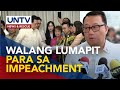 Majority Bloc congressmen, itinangging may lumapit na para sa impeachment complaint vs VP Duterte