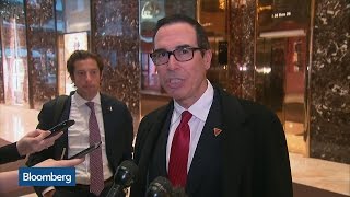 Steven Mnuchin: First Priority Is the Tax Plan