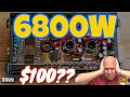 BEST $100 Subwoofer Amp?? WUDI 8808.1D 6800W Amp Dyno Test and Review [4K}