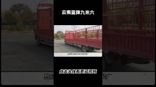 云南蓝牌九米六，一开一个不吱声#汽车 #科普 #car