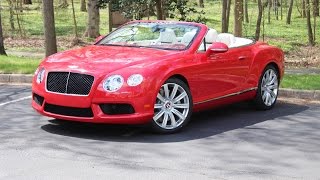 2015 Bentley GTC V8 ST James Red | Review \u0026 Walk Around | Bentley Maryland