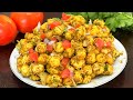 Makhana Chaat Recipe - Makhana Bhel Recipe - Fox Nuts Snack - Lotus Seeds Recipe - Makhana Recipes