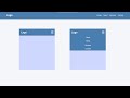 How to create responsive navigation bar with HTML CSS And JavaScript