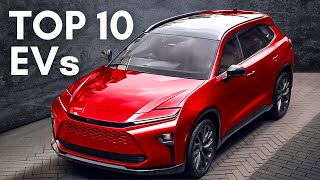 TOP 10 ELECTRIC CARS ARRIVING 2024