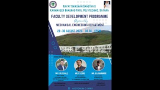 Three Days Faculty Development Program Day 01