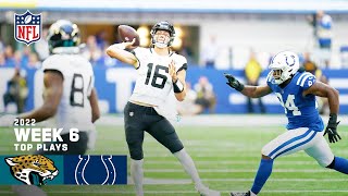 Jacksonville Jaguars Top Plays vs. Indianapolis Colts | 2022 Regular Season Week 6