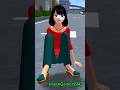 Zombie Polisi Mengejar Gadis Itu 🧟‍♀️🚔 #shorts#sakuraschoolsimulator #shortsfeed#viral