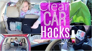 CAR CLEANING HACKS| SPRING CLEANING 2019