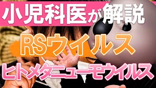 【流行中！子供の感染症】RSウイルスとヒトメタニューモウイルスについて解説！