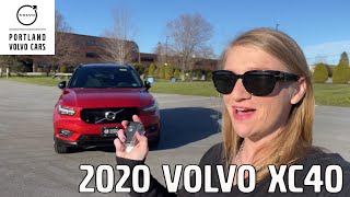 Fusion Red Metallic 2020 Volvo XC40 T5 w/ Polestar Optimization / Walkaround with Heather