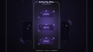 Butterfliy Bliss Animated Twitch Stream Alerts