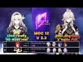 E0S0 Firefly No Ruan mei & E0S1 Jing Yuan x Topaz FuA | MOC 12 | 3 Stars | Full Clear | HSR |