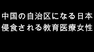 中国の自治区になる日本　侵食される教育医療女性