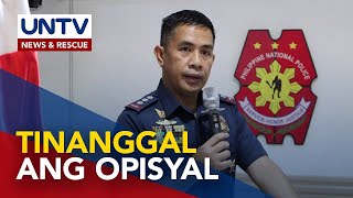 Provincial director ng PNP sa Pampanga, inalis sa puwesto kaugnay ng POGO hub sa Porac