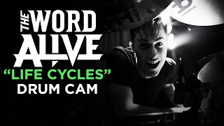 Luke Holland (The Word Alive) | Life Cycles | Drum Cam (LIVE)