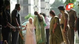 PM Modi’s Mother Casts Her Vote In Gandhinagar Municipal Corporation Election