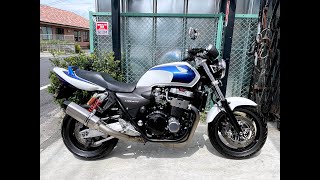 HONDA CB1300SF SC40 社外チタンエキゾーストパイプ/社外サイレンサー装備