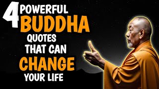 4 Powerful Buddha  Quotes That Can Change Your Life  ||Buddhism In English