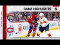 Panthers @ Canadiens 3/30 | NHL Highlights 2023