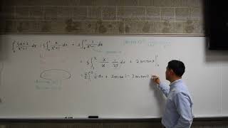 Integration of rational function by u substitution