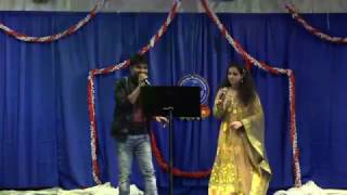 Dhanunjay and Nikky Singing Medley songs//Chiranjeevi songs