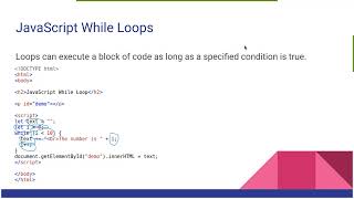 JavaScript Loops Introduction & While Loop | Part 10