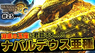 【MH3G/片手剣縛り】≪G級≫序盤から『ナバルデウス亜種』が出てきてひっくり返っちゃった！！【Part25】