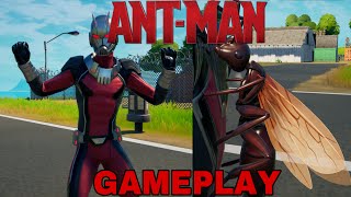 ANT-MAN SKIN GAMEPLAY IN FORTNITE | Ant-Man Set Overview & Gameplay | Fortnite