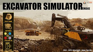 Excavator Simulator REMAKE (Teaser Video 2023)