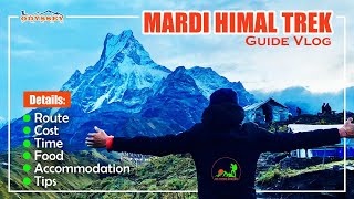 Mardi Himal Base Camp Trek : Ultimate Guide To A Hidden Gem 4500M #dkyatrachakra #travel