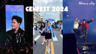 ĐI GENFEST 2024 DAY 2 VỚI MÌNH NHA |24.11.24| KKAEW'S VLOG #genfest2024