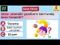 bİlgİ yariŞmasi 2. sınıf türkçe matematik hayat bilgisi ingilizce genel kültür toplam 20 soru