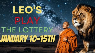 LEO  YOU WILL WIN THE LOTTERY! JANUARY 10-15 ASTROLOGY FORECAST FOR LOVE, MONEY, AND SUCCESS