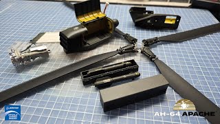 Build the 1:24 AH-64 Apache Longbow Attack Helicopter - Pack 3 - Stages 13-17