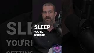 Neuroscientist: Don't consume alcohol to get SLEEP | Dr. Andrew Huberman | Dr. Mathew Walker #shorts