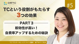 即効性が高い！自費率アップするための秘訣　PART3