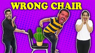 Don't Sit On wrong Chair Challenge | Hungry Birds
