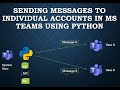 How to Send Messages to Individual Accounts in Microsoft Teams Chat using Python and MS Graph API