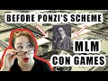 Before Ponzi: GG Rice's Con Games and MLM | #AntiMLM | #TrueCrime