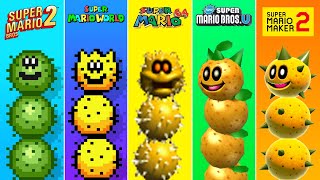 Evolution of Desert Levels in Super Mario Games (1988-2022)