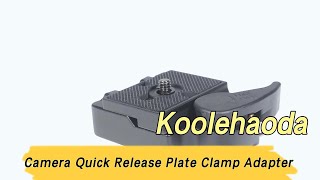 Koolehaoda Camera Quick Release Plate Clamp Adapter   Koolehaoda （RC2-BLACK）