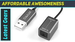 Unlock Crystal Clear Recordings with Cubilux USB A SPDIF Input Adapter!