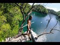 HIDDEN CLIFF JUMP AT SUGBA LAGOON IN SIARGAO