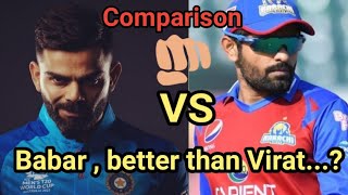 Virat Kohli vs Babar Azam: Batting Comparison (Viral Video)